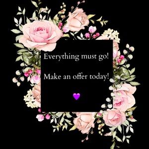 Closet clean out! Everything must go!